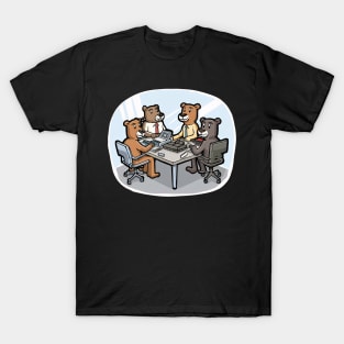 Office Animal Antics T-Shirt